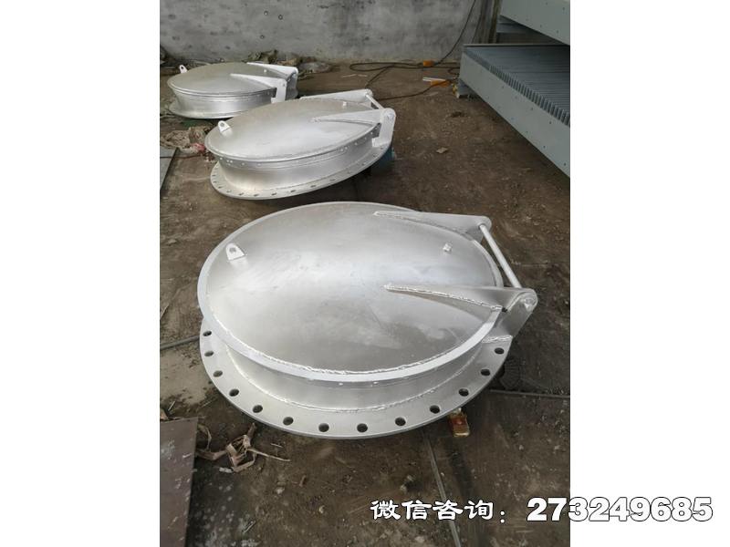 岳塘不锈钢管道拍门