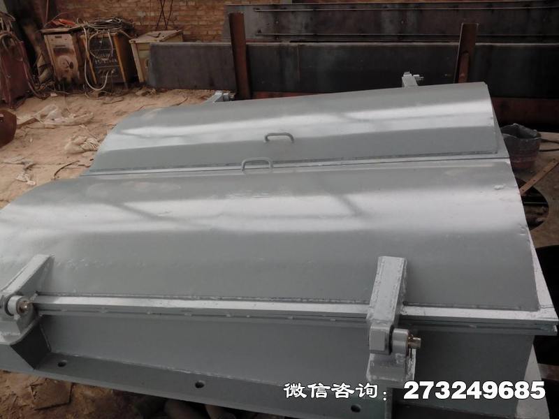 建始县弧形侧开钢制拍门