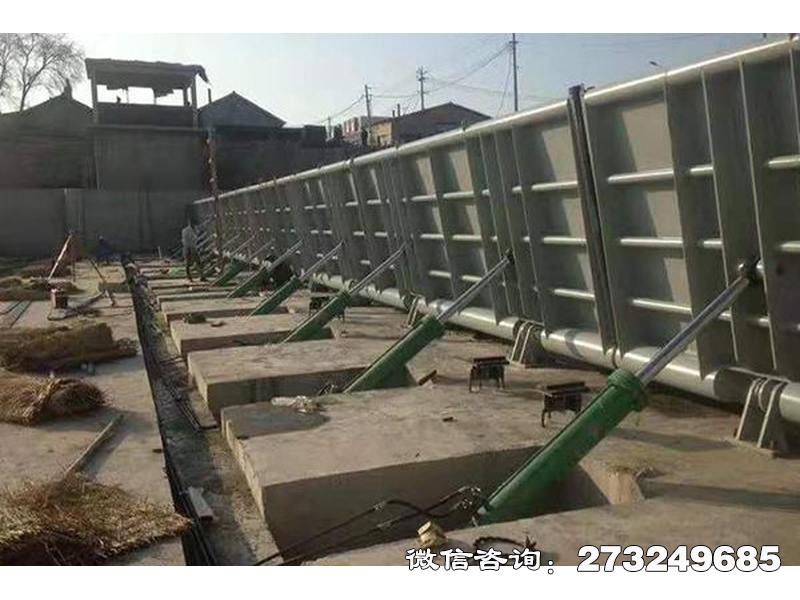 岳塘液压翻板闸门