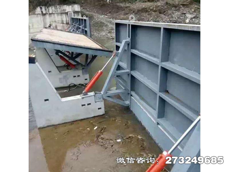 桦南县水利翻板自控闸门