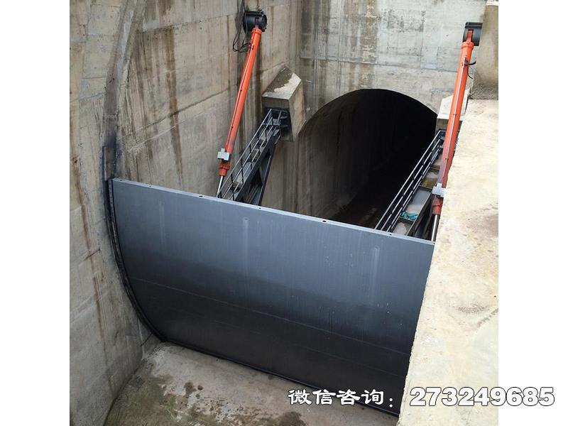 桦川县弧形水库闸门